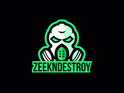 ZeekNDestroy - Mascot Logo