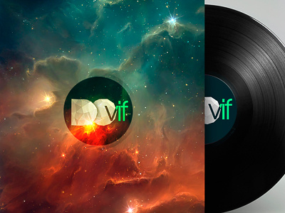 Dovif cover art design art cover graphic design mockup vinil