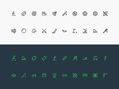 Icon Pack — Sport Activities