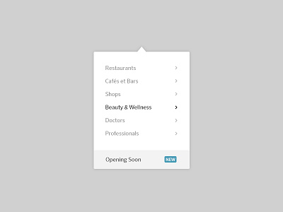 Menu Dropdown - CentralApp arrows blue classic dropdown icon menu white