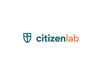 CitizenLab - Logo blue branding citizen citizenlab democracy logo minimalistic orange rebrand redesign