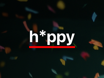 H*ppy brand happiness happy hppy logo red
