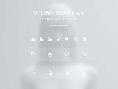 V Sport - Icons app body elegant healthy icon management personal ui ux v sport