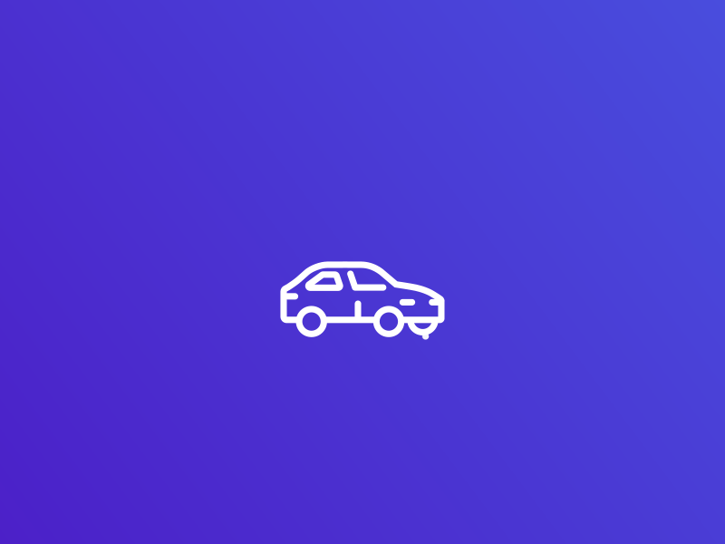 Car deformation icon - Loading animation car deformation icon interesting loading lottie ui