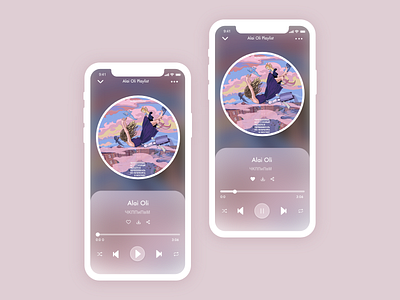 Music Player UI Design