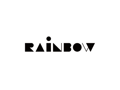 Rainbow Production advertising agency animated logo rainbowproduction