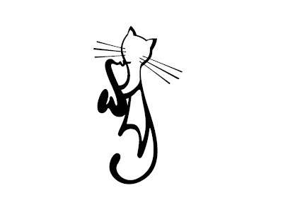 Jazz Festival cat festival jazz logotype music