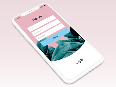 Sign Up - Day 001 001 concept daily daily ui daily ui 001 dailychallenge design interface ios iphone mobile ui ux