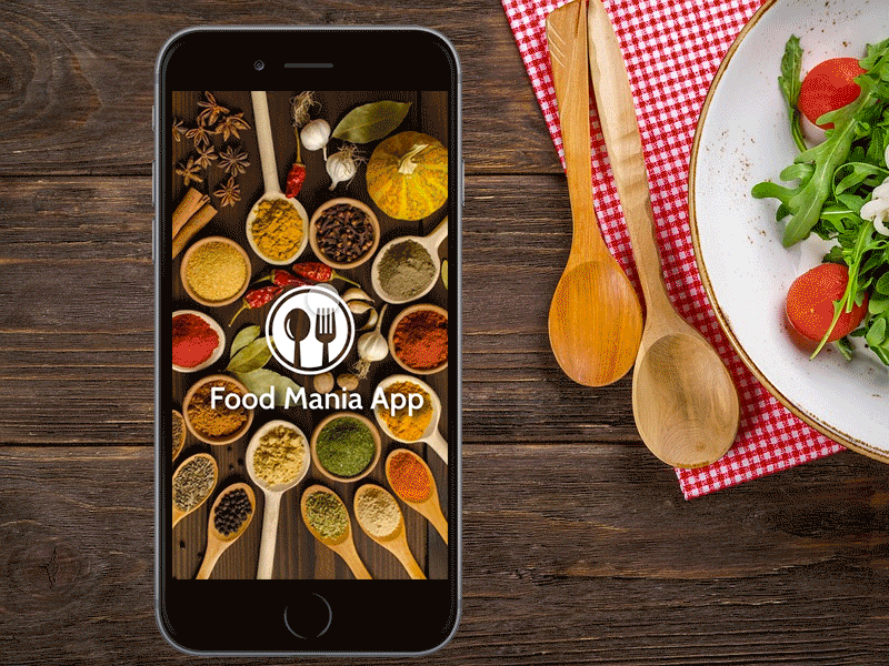 Xd Design Food App app application ios social ui user interface ux walkthrough xd xd design