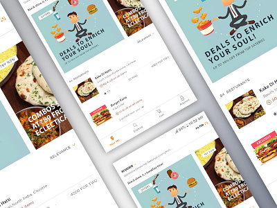 Food Order Delivery Feed (Swiggy Clone) app food food and beverage illustration logo social ui ux