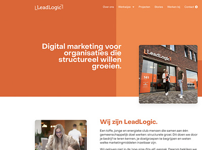 Lead Logic Web Design branding design graphic design logo ui ux