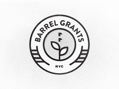 Barrel Grants badge barrel logo partnership