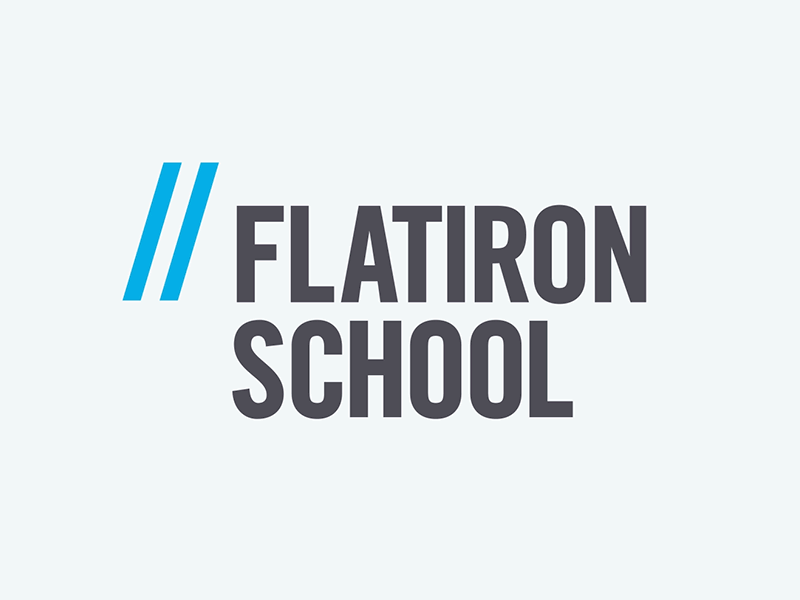 Flatiron School Logo Animation animate animation flatiron school logo logo animation motion graphics