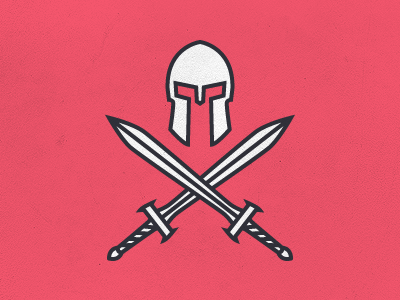 Swords and Helmet helmet illustration spartan swords