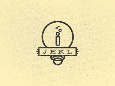 Team JEKL barrel bubbles creative days ideas jekl light bulb logo science team test tube texture yellow