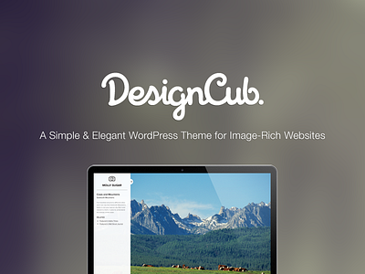 DesignCub. | Coming Soon coming soon cub landing launcheffect lettering signup splash page translucent wordpress theme