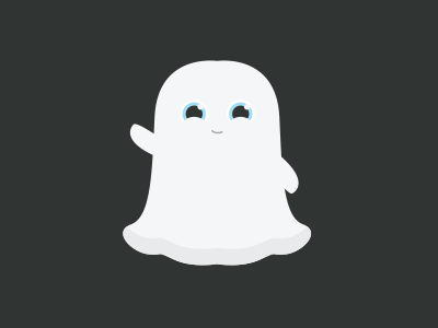 Boo cute ghost halloween