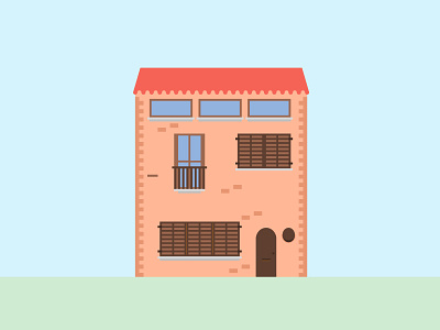Building series building house town vector