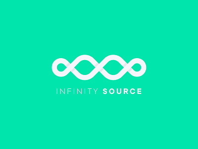 Infinity Source logo infinity logo loop