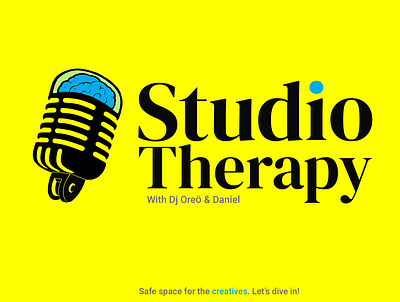 Studio Therapy branding design graphic design logo typography