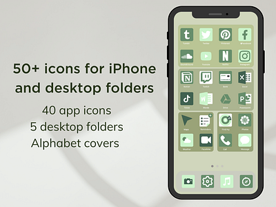 50+ iPhone's icons icons logo vector