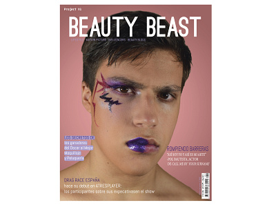 Make up magazine "Beauty beast". Sample