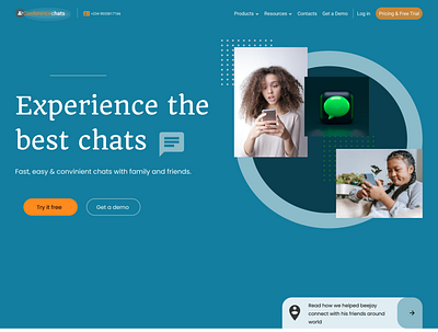 ConferenceChats Website branding design graphic design ui uiux ux webdesign