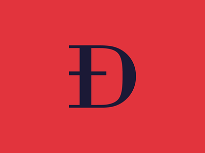 ED Monogram bold branding design ed identity logo logo design monogram