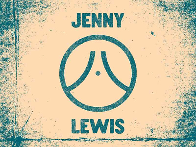 Jenny Lewis fan art cleavage initials jenny lewis monogram rilo kiley