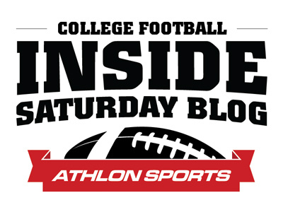 Inside Saturday College Football Blog Identity athlon sports college football football ribbon typography