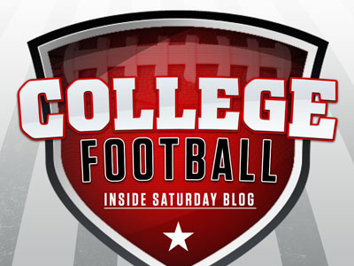 College Football Inside Saturday Blog Logo athlon sports college football blog shield logo