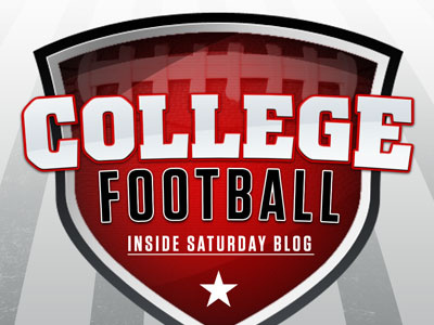 College Football Inside Saturday Blog Logo college football blog shield logo athlon sports