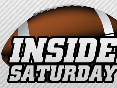 Inside Saturday College Football App Icon city college football textures vector