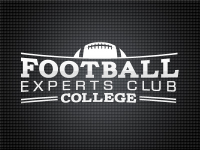 Football Experts Club Game Logo athlon sports bold college football logo typography
