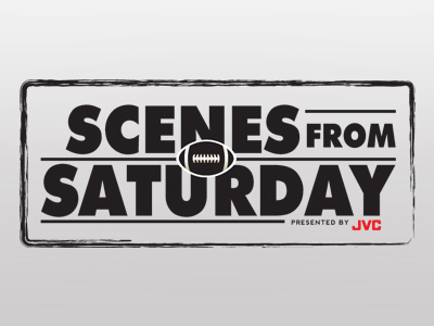 Scenes From Saturday Custom Logo athlon sports football photography typography