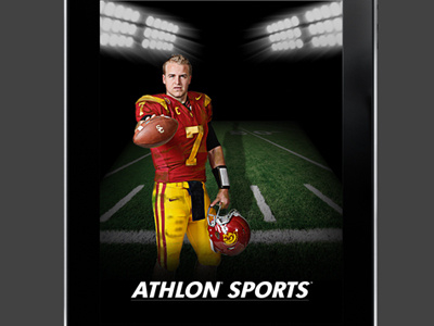 Athlon Sports Ipad App Launch Screen athlon sports ipad launch screen magazine promotion