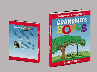 GRANDAMA's SONG book cover graphic design
