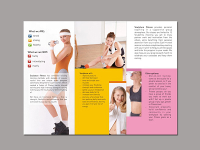 brochure/flyer design graphic design