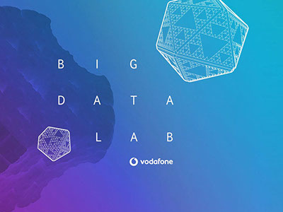 Vodafone - Big Data Lab design ui ux web
