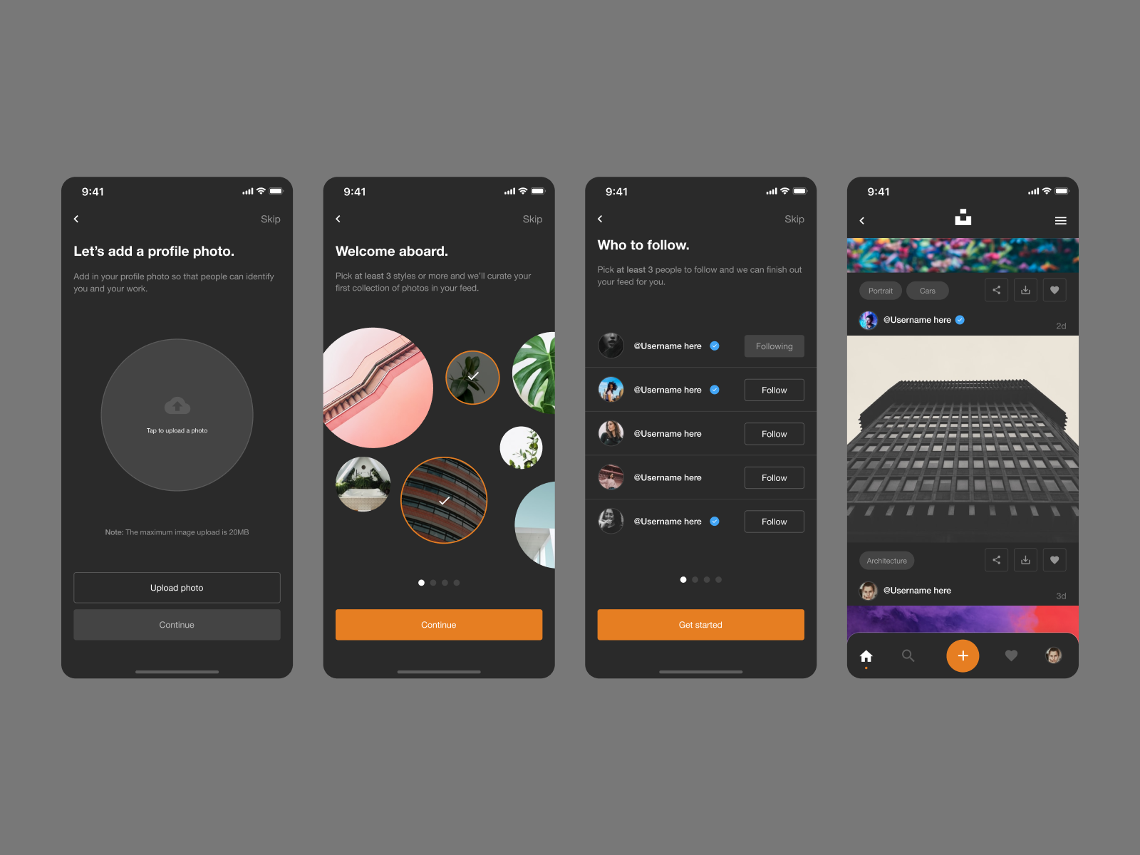 Unsplash Mobile App Concept Pt. 2 By Landon Cooper On Dribbble