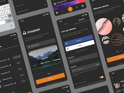 Unsplash Mobile App Concept Pt. 2
