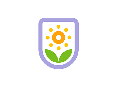 Plant + Sun branding color digital energy identity landscape mark plant sun symbol