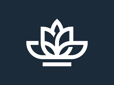 Personal Logo design digital flower illustration lc life logo lotus mark monogram