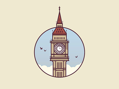 For the Kingdom digital england icon illustration london print sticker sticker mule uk united kingdom