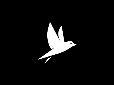 Swallow beak bird branding design identity illustration logo mark swallow
