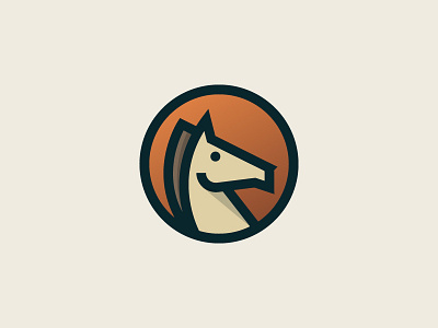 Horse animal brand horse icon identity illustration logo mark scale
