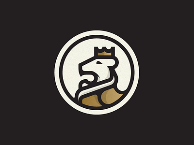 Monarch brand branding gold icon identity king lion logo mark monarch