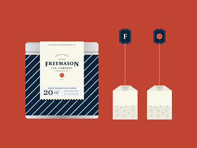 Freemason Tea Co. Packaging