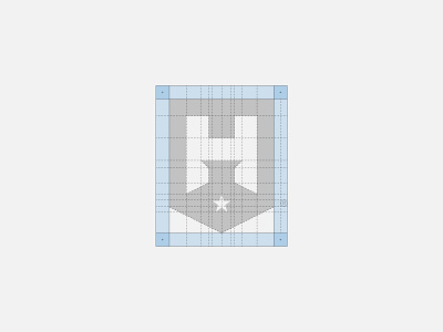 H badge brand brand and identity branding build grid h h letter icon letter logo monogram star type