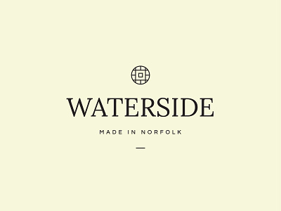 Waterside brand branding design digital grid icon identity illustration logo mark monogram web